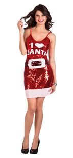 Picture of DRESS  'I love Santa'