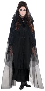 Picture of Hooded Cape Gothic Lace